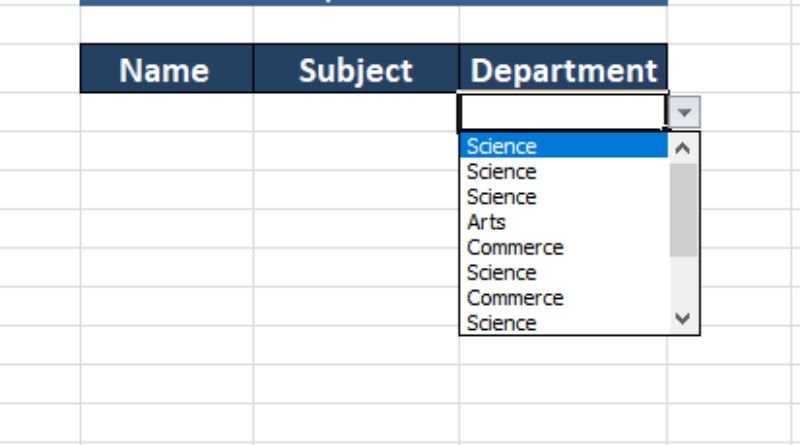 Creating an Excel drop down list from another tab is easy with these steps!